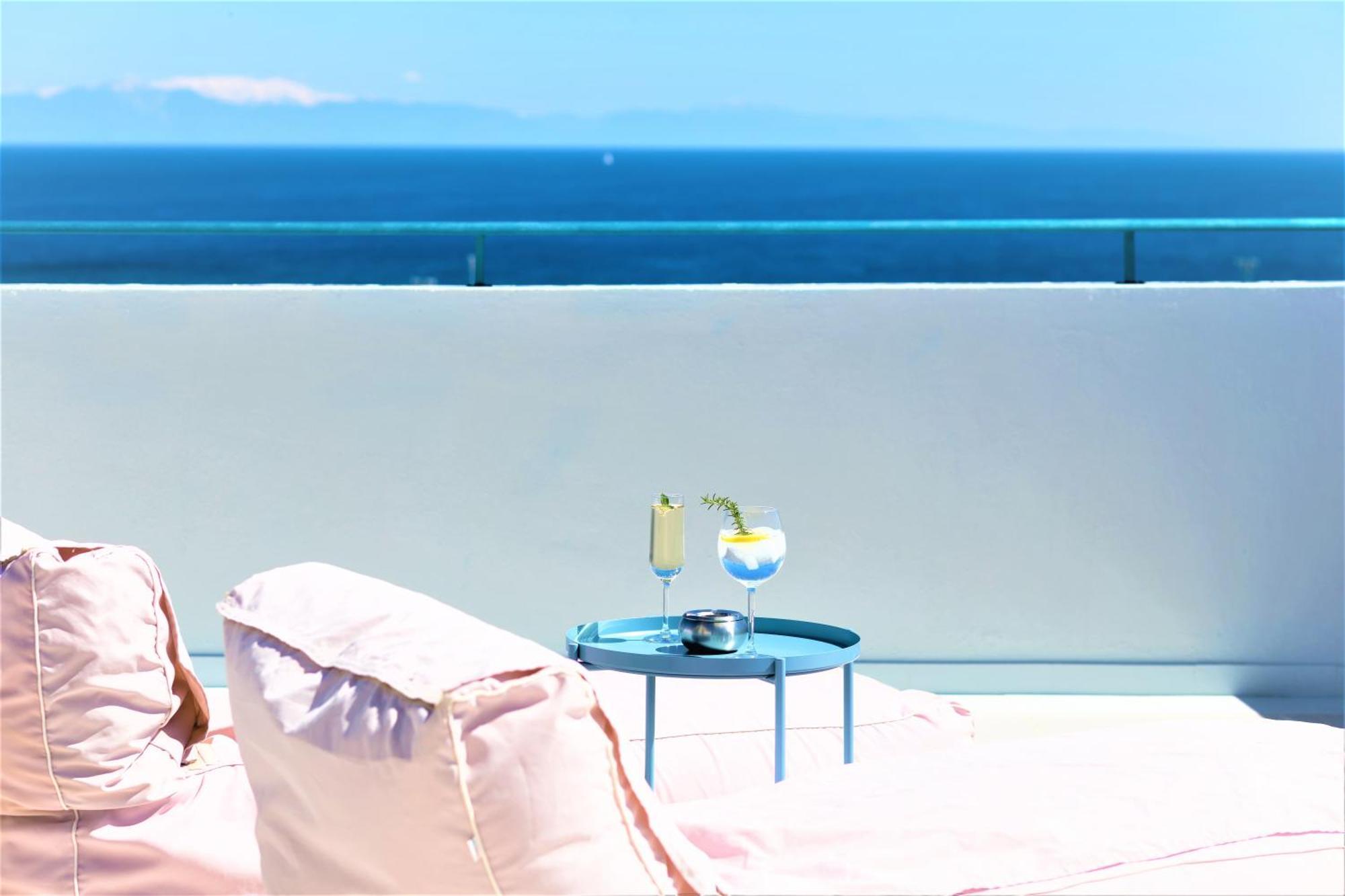 Groovy & Cozy Apt With Private Seaview Rooftop Terrace Rhodes City Zewnętrze zdjęcie