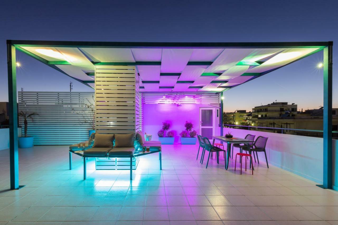 Groovy & Cozy Apt With Private Seaview Rooftop Terrace Rhodes City Zewnętrze zdjęcie