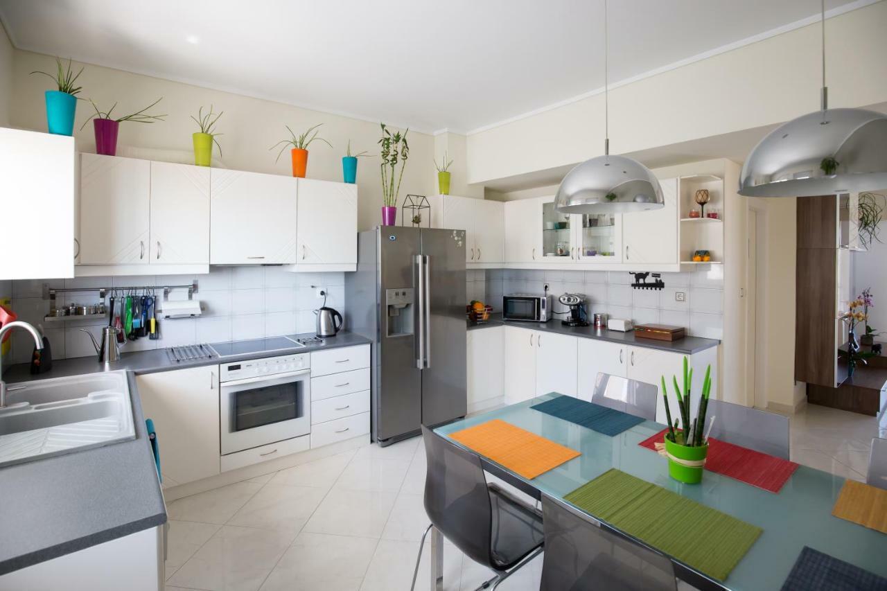Groovy & Cozy Apt With Private Seaview Rooftop Terrace Rhodes City Zewnętrze zdjęcie